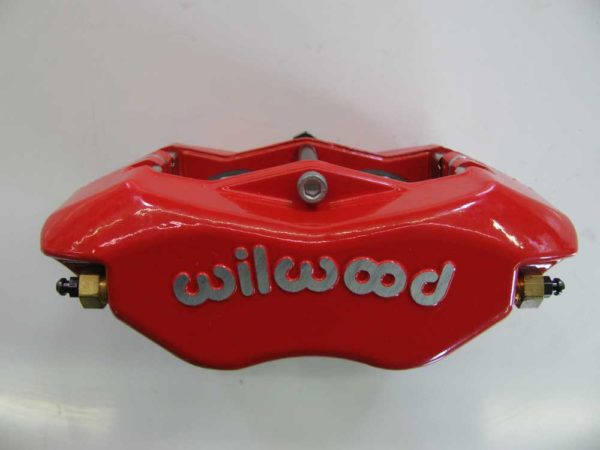 Red front caliper