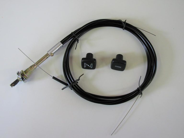 Cable Choke, Triple, TR250, TR6 Good Parts